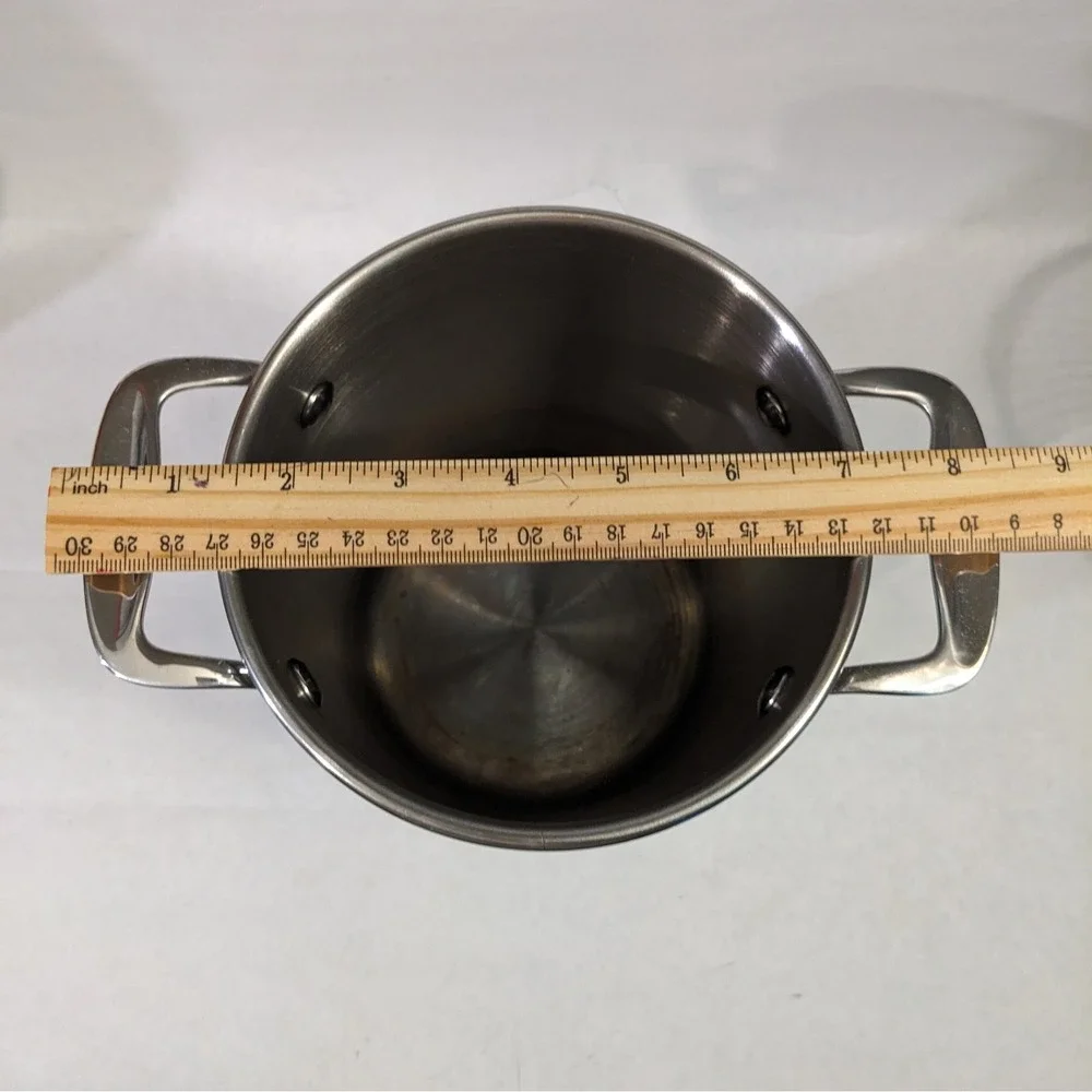 Crate & Barrel Stainless Steel Asparagus Steamer Pot with Basket and‎ Glass Lid